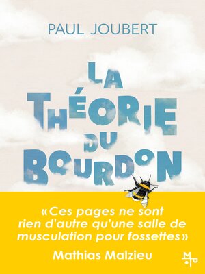 cover image of La théorie du bourdon